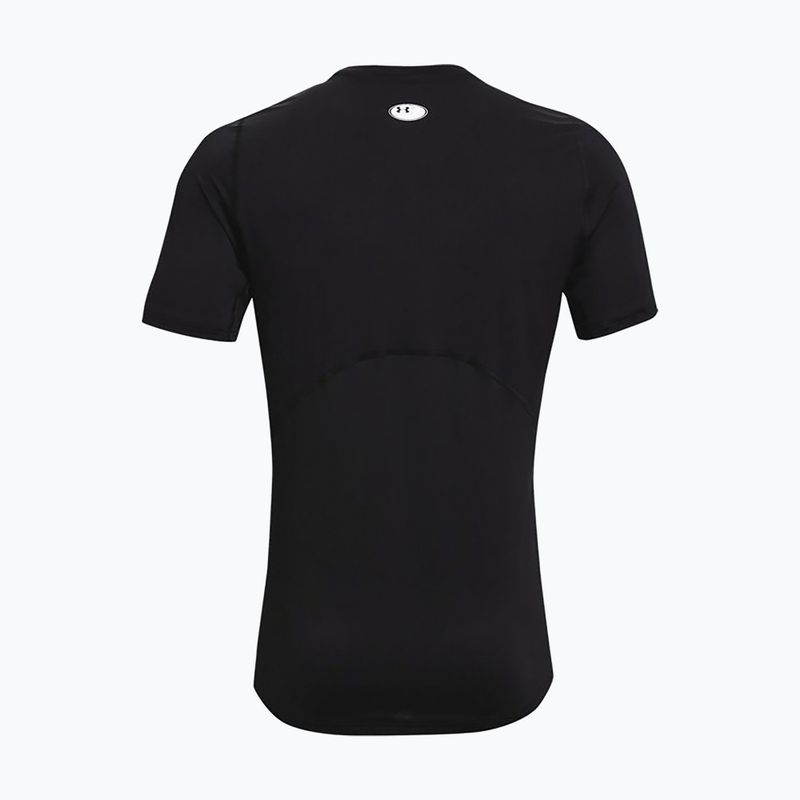 Under Armour HeatGear Armour Fitted tricou de antrenament pentru bărbați negru 1361683 6