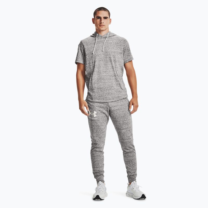 Pantaloni pentru bărbați Under Armour Ua Rival Terry Jogger grey/melange 2