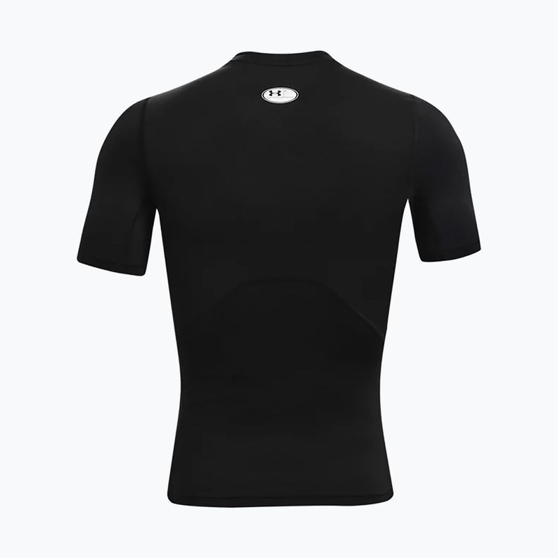 Tricou de antrenament pentru bărbați Under Armour Ua Hg Armour Comp SS negru 1361518-001 6