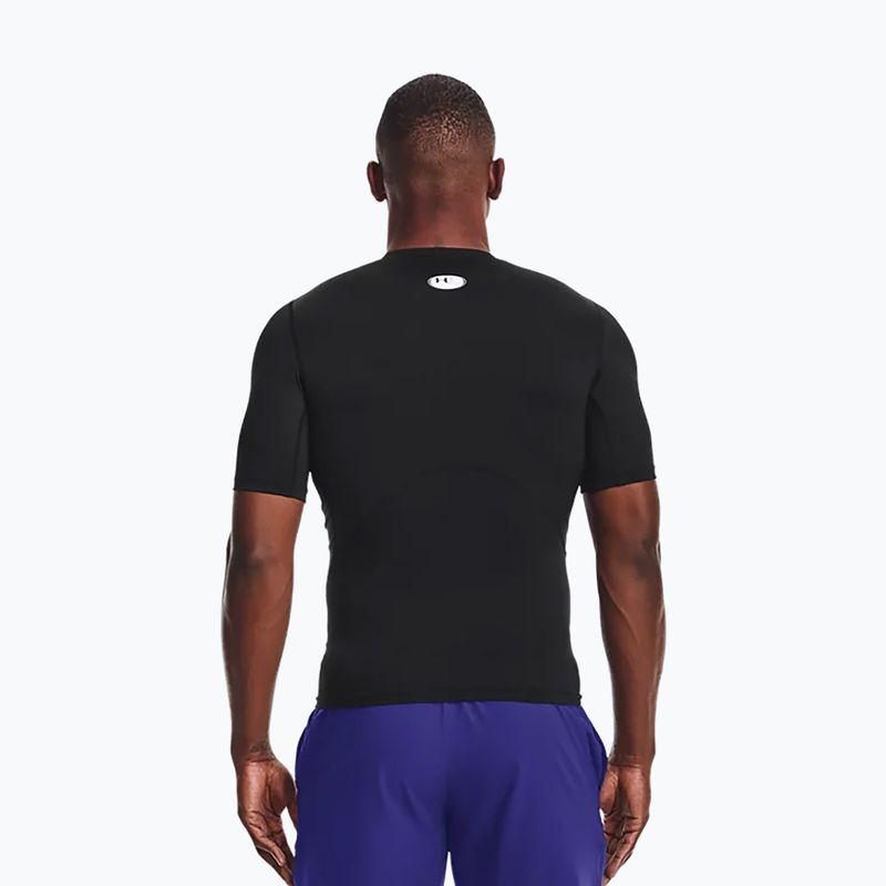 Tricou de antrenament pentru bărbați Under Armour Ua Hg Armour Comp SS negru 1361518-001 3