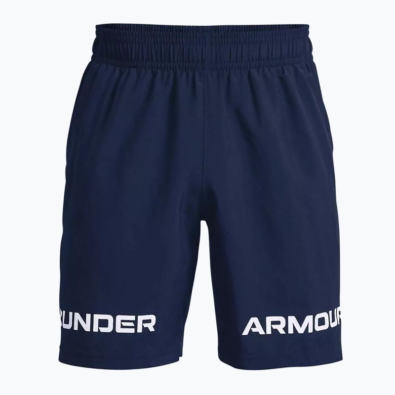 Pantaloni scurți de antrenament pentru bărbați Under Armour UA Woven Graphic WM albastru marin 1361433-408 3