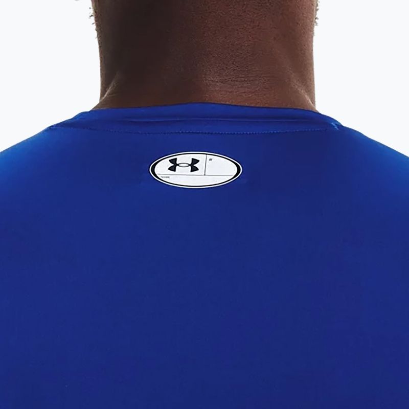 Tricou de antrenament pentru bărbați Under Armour Ua Hg Armour Comp SS albastru marin 1361518-400 4