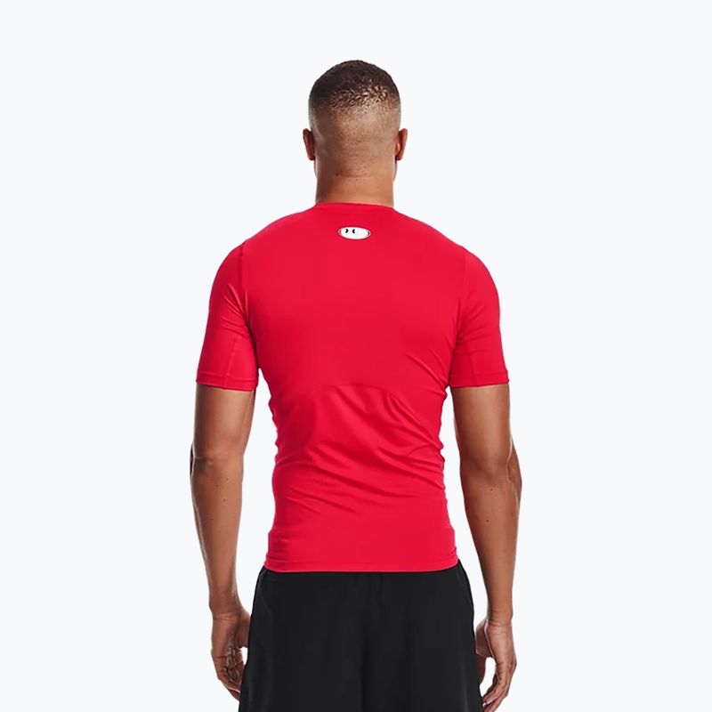 Tricou de antrenament pentru bărbați Under Armour Ua Hg Armour Comp SS roșu 1361518-600 3