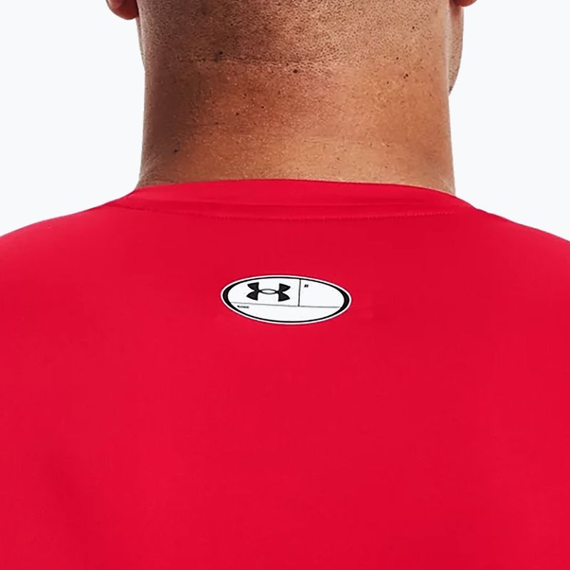 Tricou de antrenament pentru bărbați Under Armour Ua Hg Armour Comp SS roșu 1361518-600 4