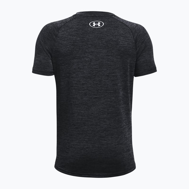 Tricou de antrenament pentru copii Under Armour Tech 2.0 black 2