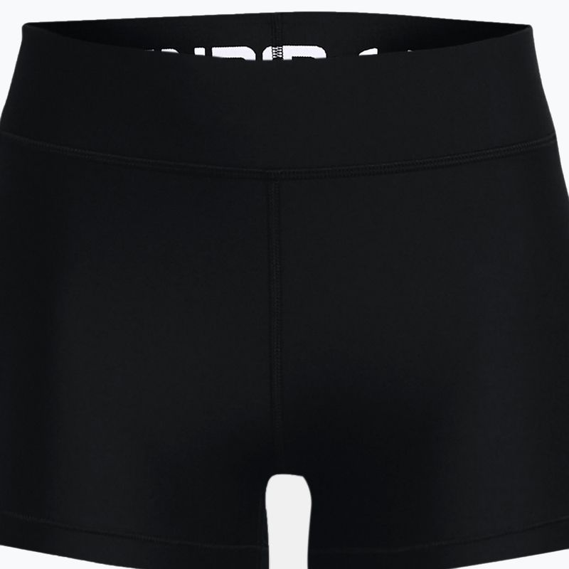 Pantaloni scurți de antrenament pentru femei Under Armour Armour Armour Mid Rise negru 1360925 3