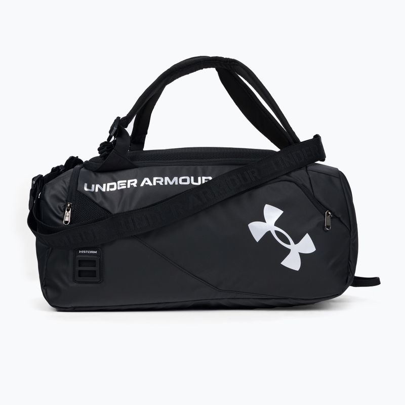 Under Armour Contain Duo Sm Duffle sac de antrenament negru 1361225