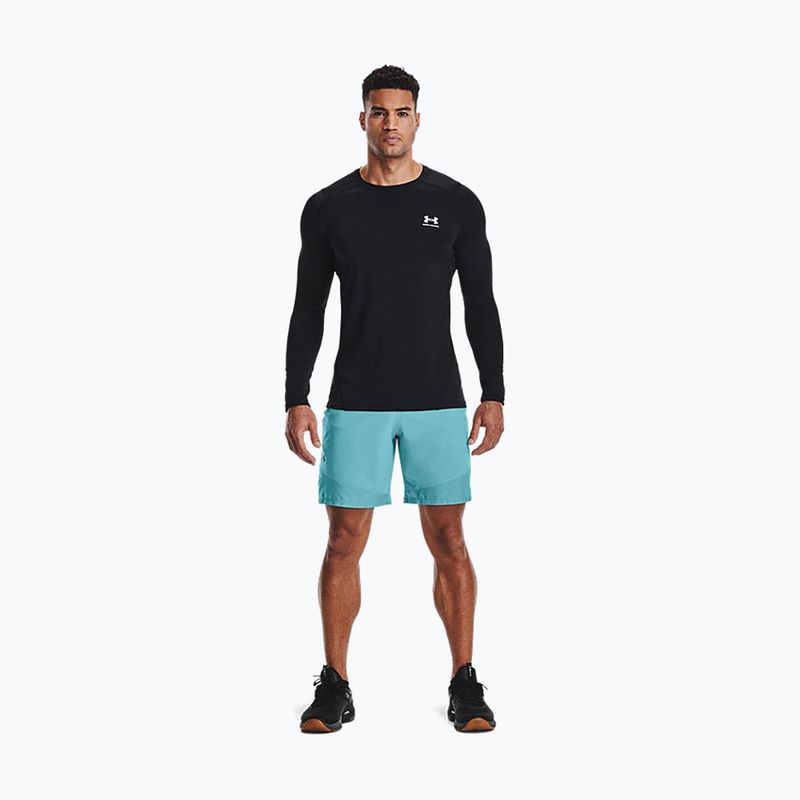 Under Armour HeatGear Armour Fitted tricou de antrenament pentru bărbați negru 1361506 5