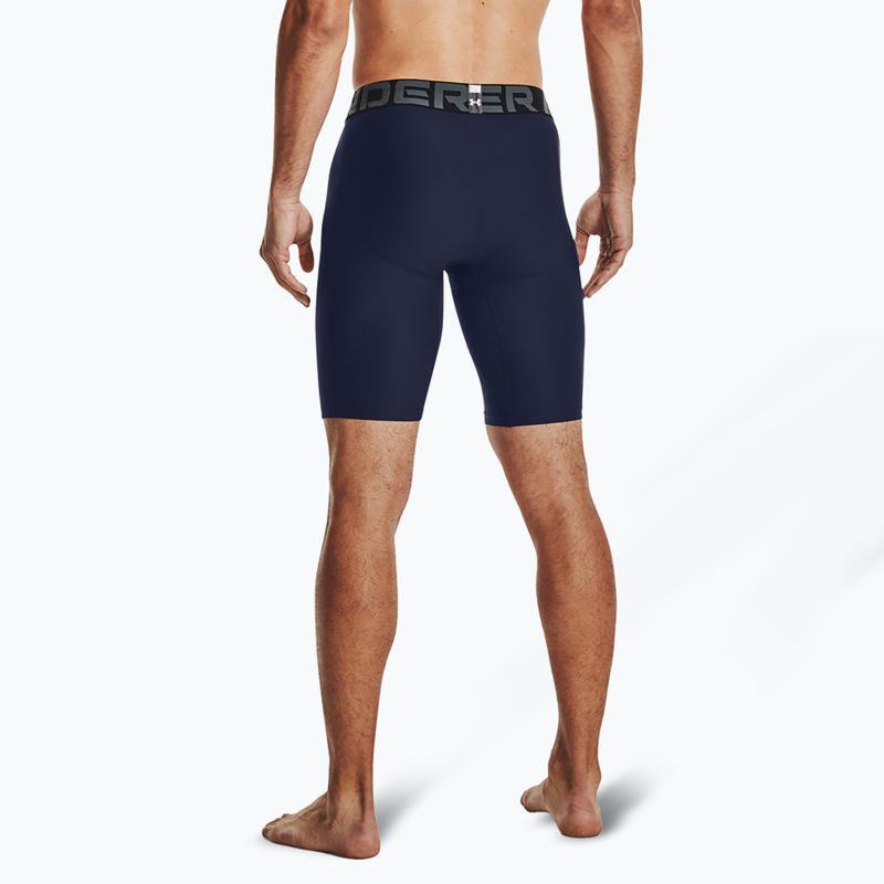 Pantaloni scurți pentru bărbați Under Armour HG Armour Long Shorts midnight navy/white 3