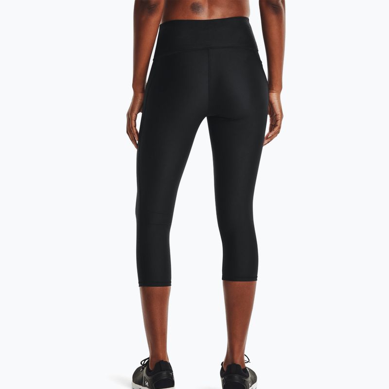 Under Armour Armour Armour Hi Capri jambiere pentru femei negru 1365334-001 4