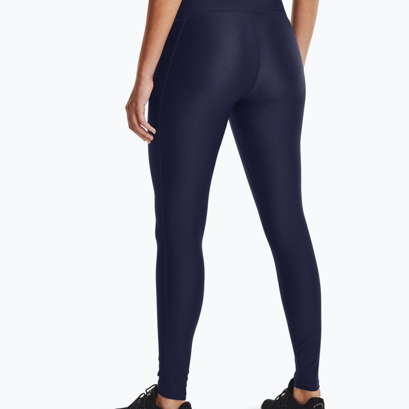 Under Armour HeatGear® Armour HiRise jambiere de antrenament pentru femei albastru marin 1365336 3