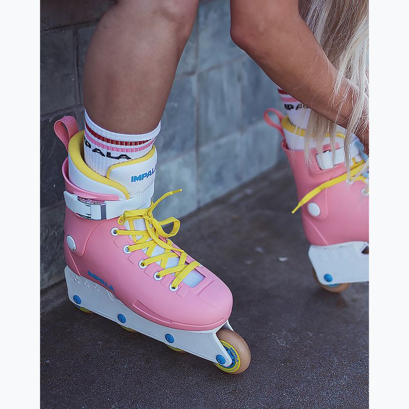 Role pentru femei IMPALA Lightspeed Inline Skate pink yellow 7