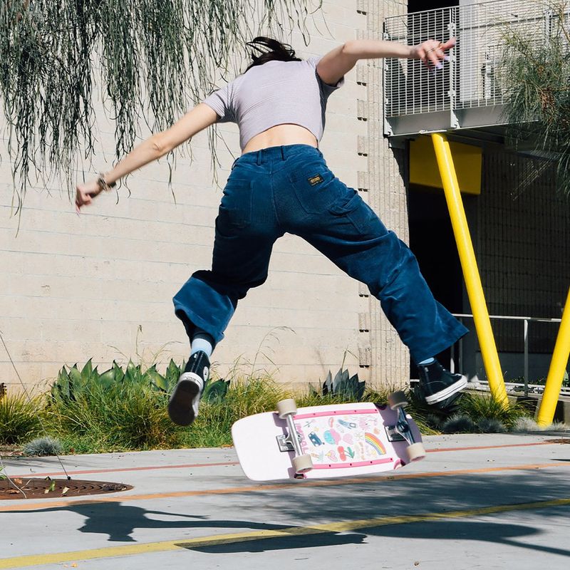 IMPALA Latis Cruiser artă copil fată skateboard 13