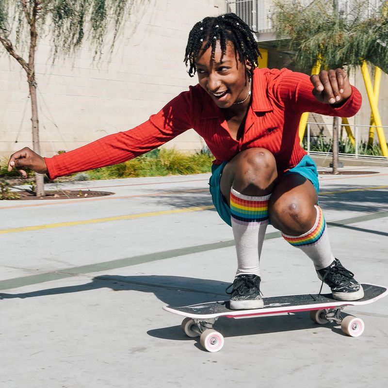 IMPALA Latis Cruiser artă copil fată skateboard 15
