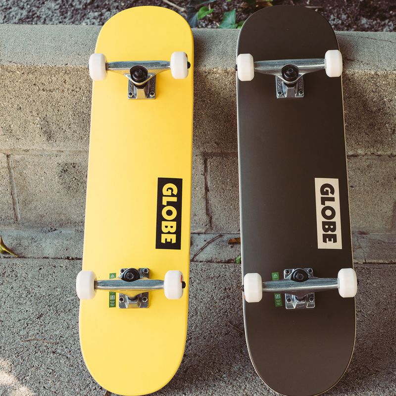 Globe Goodstock skateboard clasic galben 8