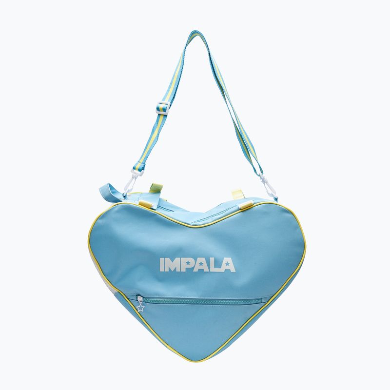 Geantă pentru patine cu rotile IMPALA Skate Bag albastru-galbenă IMSKATEBAG