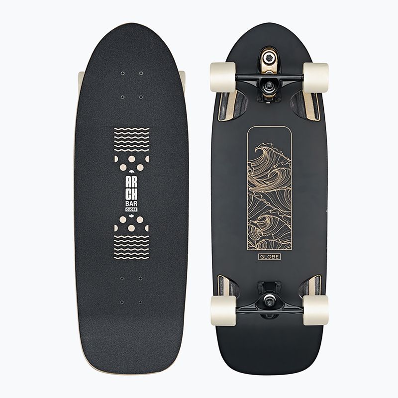 Globe Walrus negru / vorbind skateboard cruiser