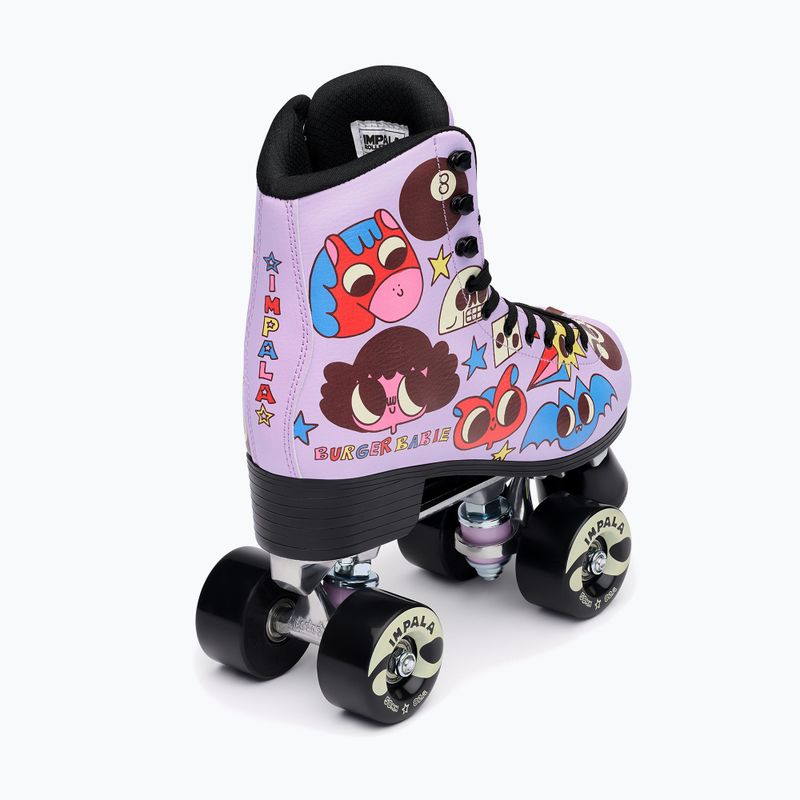 Patine cu rotile pentru femei IMPALA Quad Skate burger babie 3