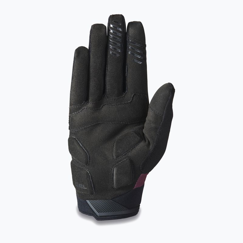 Dakine mănuși de ciclism pentru femei Syncline Gel burgundy-negru D10003741 6