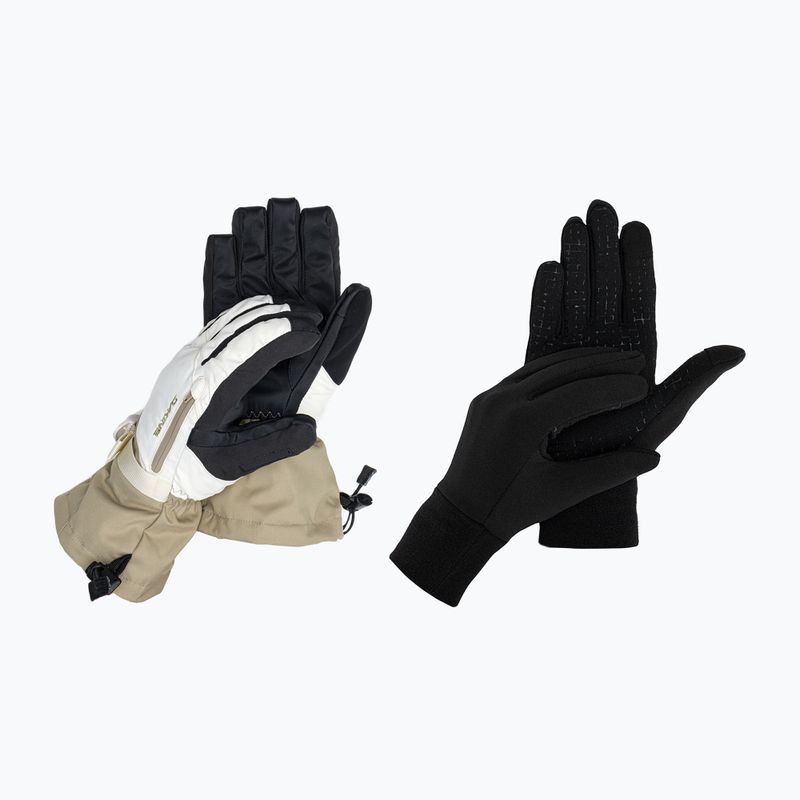 Mănuși de snowboard pentru femei Dakine Sequoia Gore-Tex bej D10003173