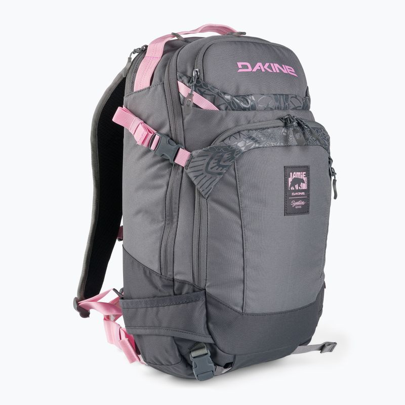 Rucsac de snowboard pentru femei Dakine Team Heli Pro 20 gri D10003829 2
