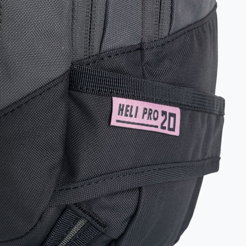 Rucsac de snowboard pentru femei Dakine Team Heli Pro 20 gri D10003829 6