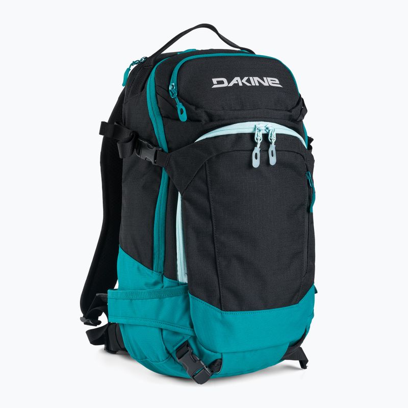 Rucsac de snowboard pentru femei Dakine Heli Pro 20 negru-verde D10003270 2