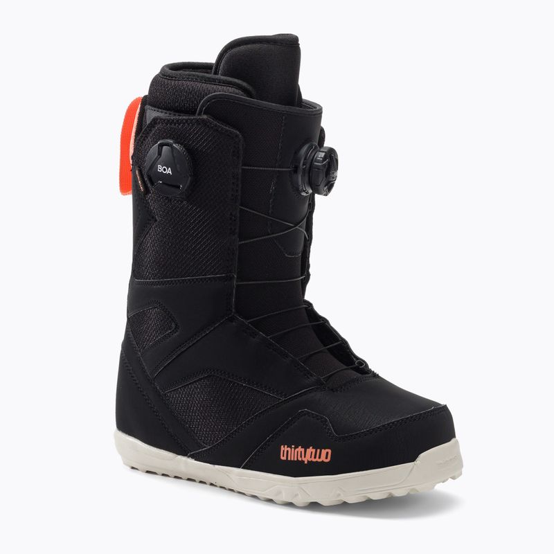 Cizme de snowboard pentru femei ThirtyTwo Stw Double Boa W'S negru-roz 8205000214