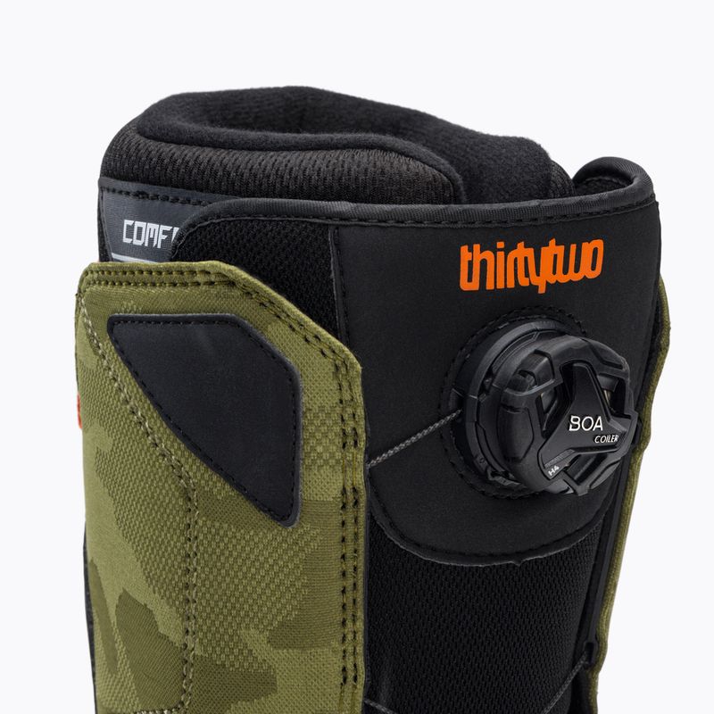 Bărbați THIRTYTWO Shifty Boa '22 cizme de snowboard verde 8105000488 6