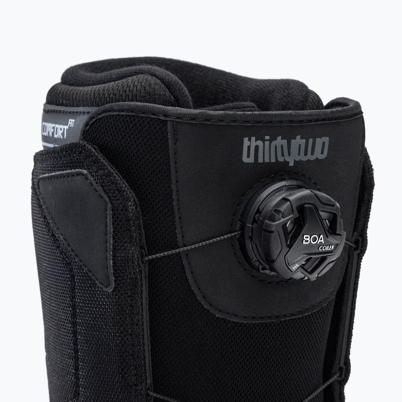 Bărbați THIRTYTWO Shifty Boa '22 cizme de snowboard negru 8105000488 6