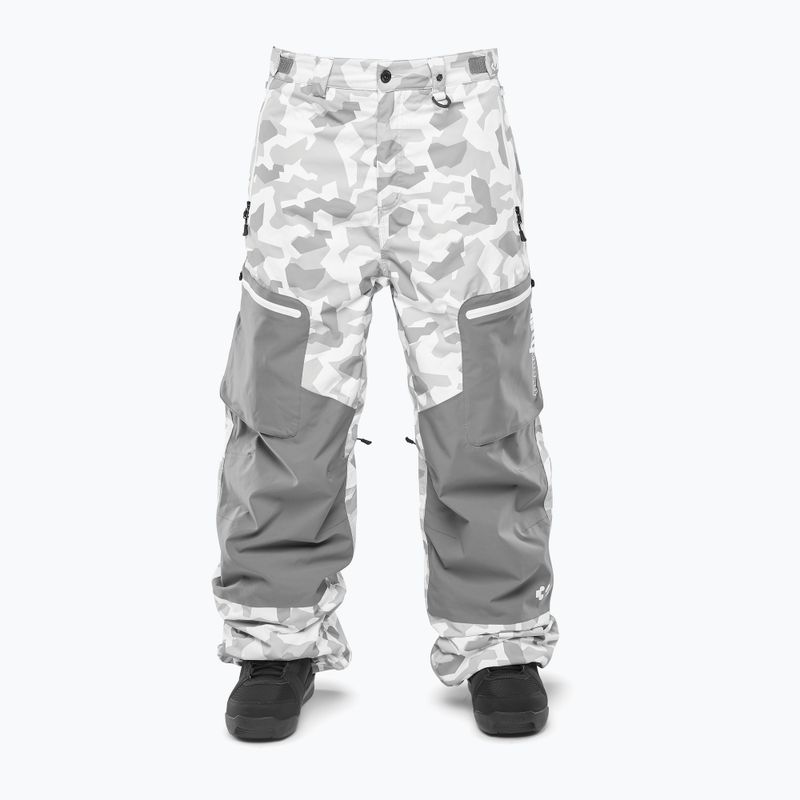 Pantaloni de snowboard pentru bărbați ThirtyTwo TM white/camo