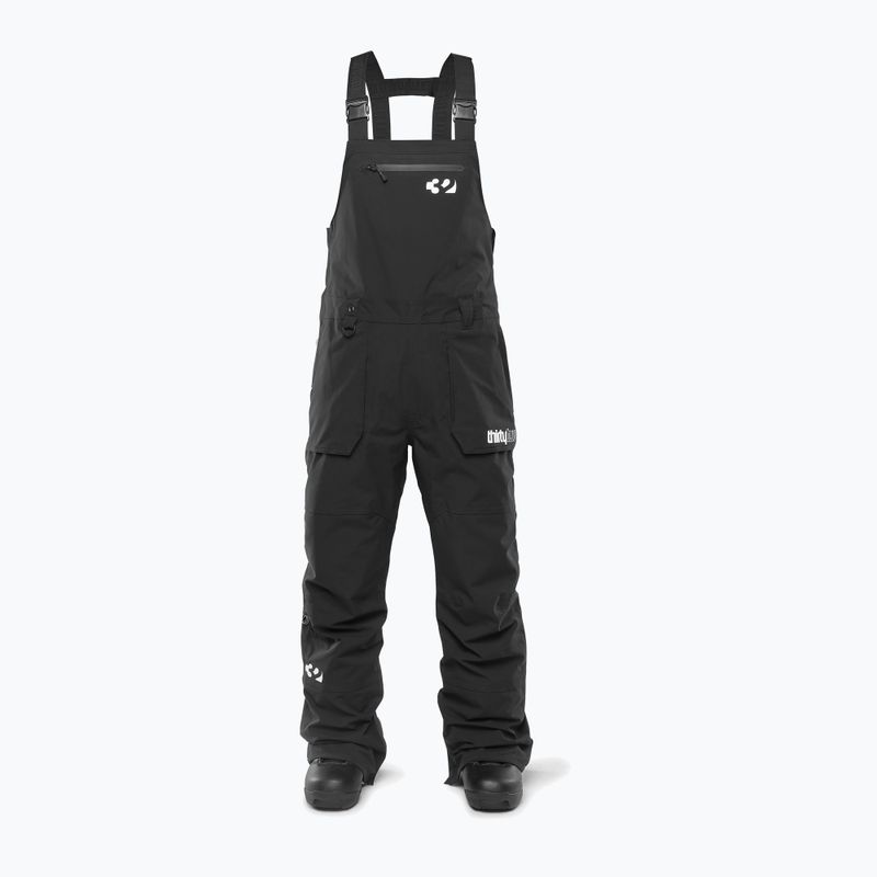 Pantaloni de snowboard pentru femei ThirtyTwo Basement Bib black