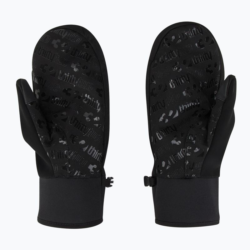 Mănuși de snowboard pentru bărbați ThirtyTwo Gateway Mitt black/green 3