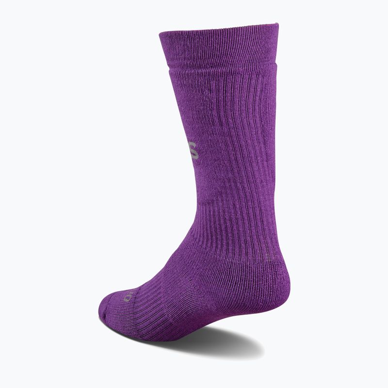 Șosete de snowboard pentru femei ThirtyTwo Jones Merino deep purple 2