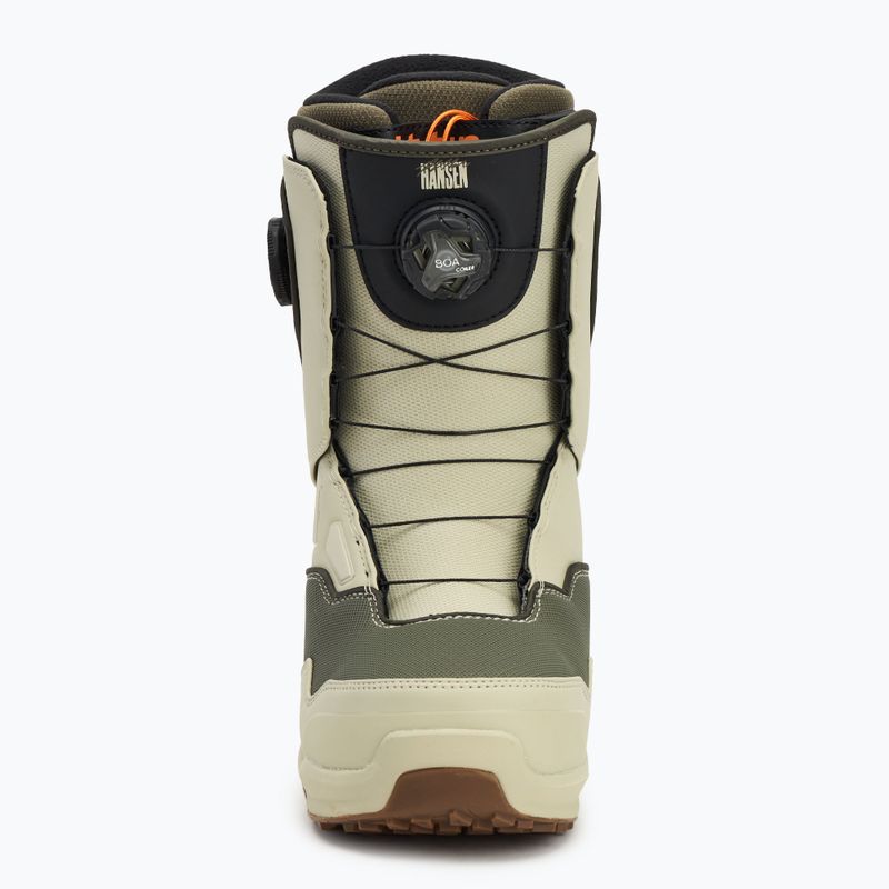 Ghete de snowboard penru bărbați  ThirtyTwo Tm-2 Double Boa Hansen '24 warm grey/olive 3