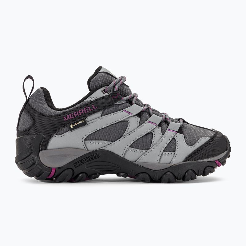 Încălțăminte de turism pentru femei Merrell Claypool Sport GTX monument/mulberry 2