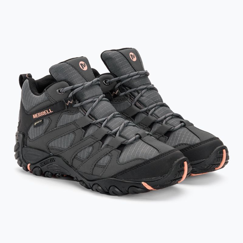 Încălțăminte de turism pentru femei Merrell Claypool Sport Mid GTX grey/peach 4