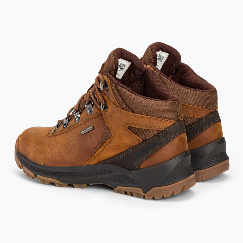 Încălțăminte de trekking pentru bărbați Merrell Erie Mid Ltr WP toffee 3