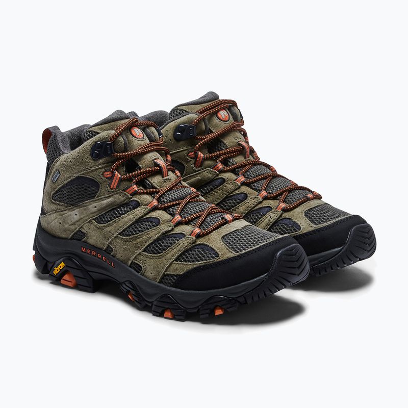 Încălțăminte de trekking pentru bărbați Merrell Moab 3 Mid Gtx olive 9