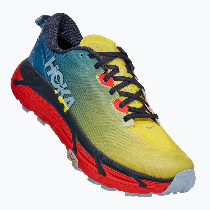 Pantofi de alergare HOKA bărbați Mafate Speed 3 provincial blue/fiesta 8