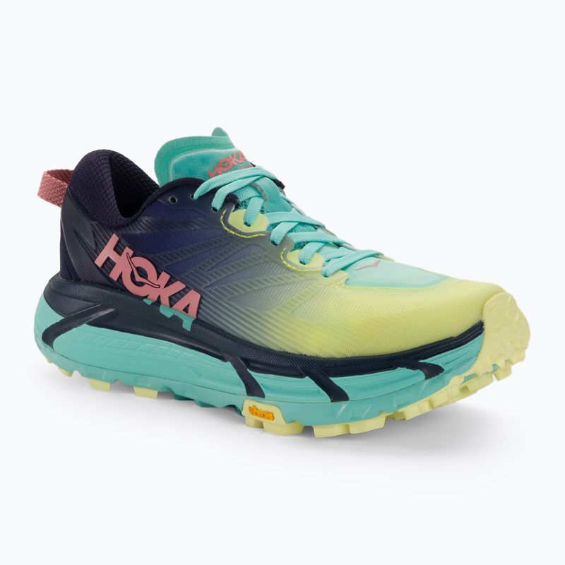 Pantofi de alergare pentru femei HOKA Mafate Speed 3 negru iris/cascadă