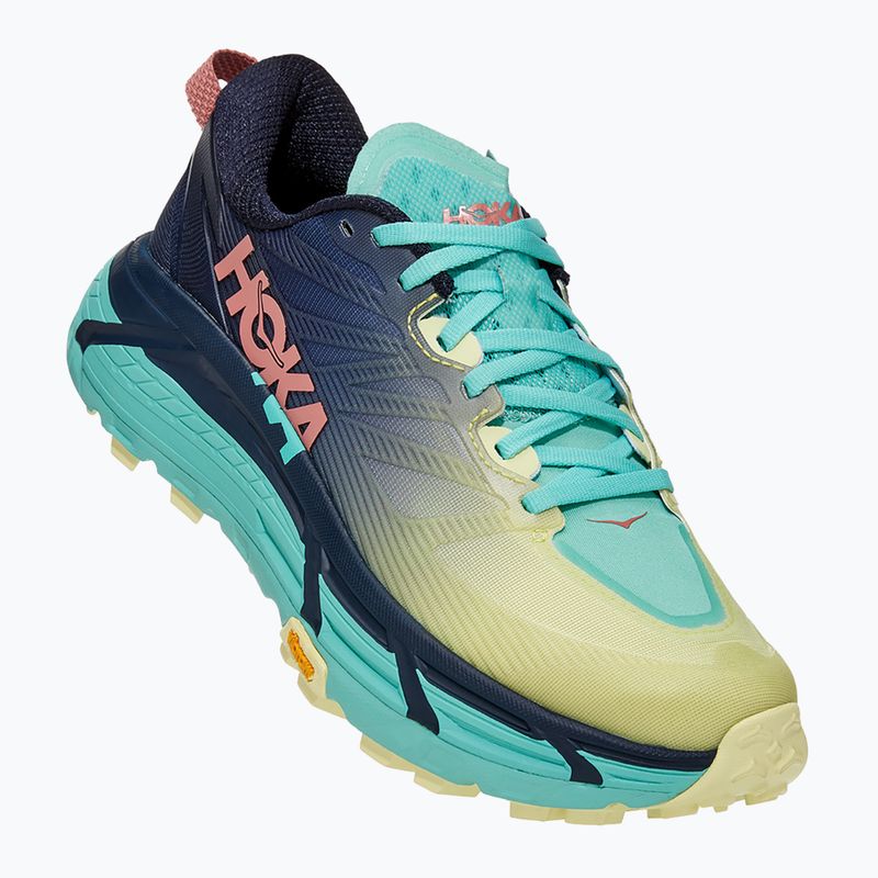 Pantofi de alergare pentru femei HOKA Mafate Speed 3 negru iris/cascadă 8