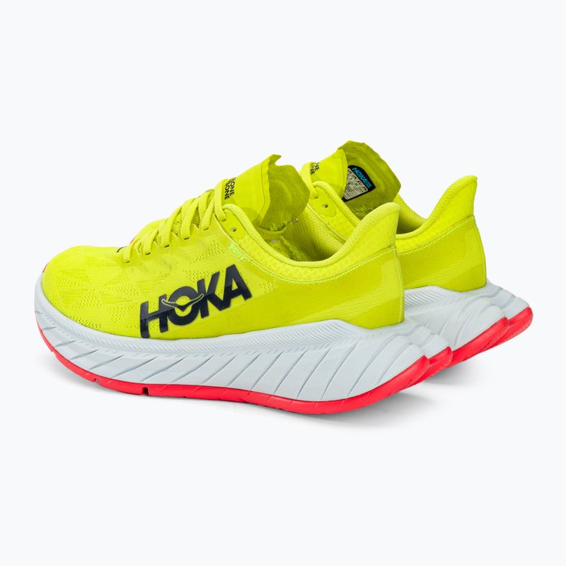 Încălțăminte de alergare pentru femei HOKA Carbon X 2 evening primrose/fiesta 4
