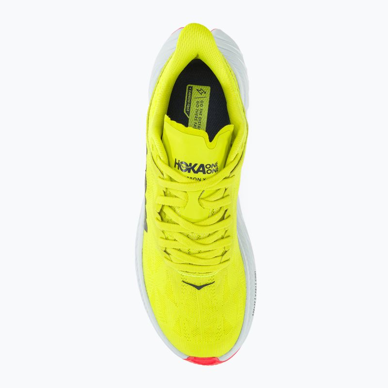 Încălțăminte de alergare pentru femei HOKA Carbon X 2 evening primrose/fiesta 7