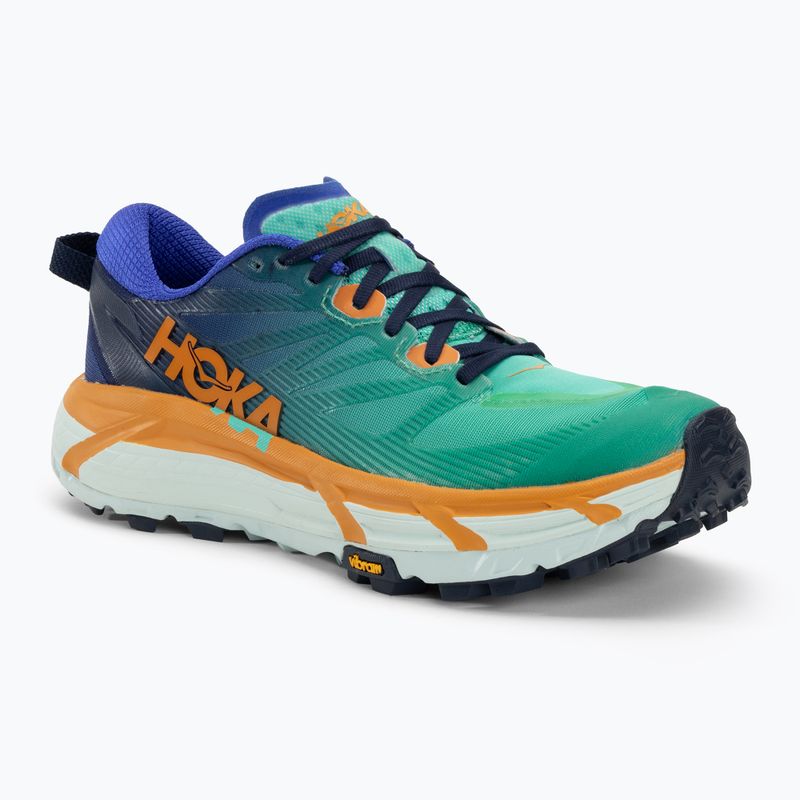 HOKA Mafate Speed 3 bărbați pantofi de alergare albastru orbitor / Desert Sun