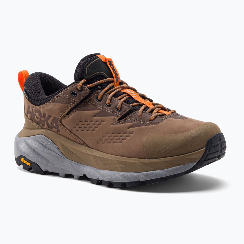 Cizme de trekking pentru bărbați HOKA Kaha Low GTX maro 1118586