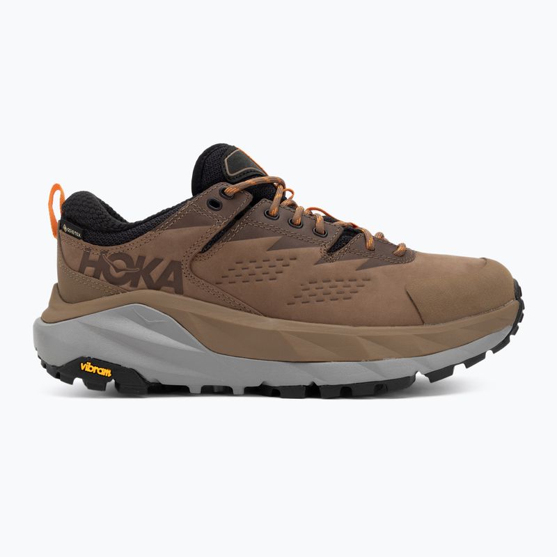 Încălțăminte de trekking pentru bărbați HOKA Kaha Low GTX otter persimmon/orange 2