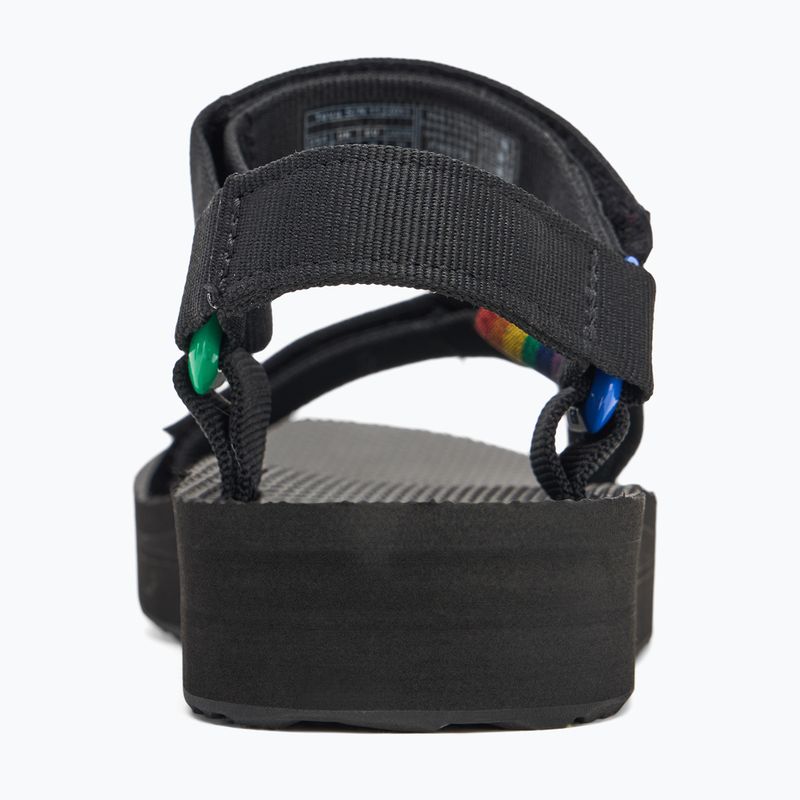Sandale pentru femei Teva Midform Universal Pride black rainbow 6