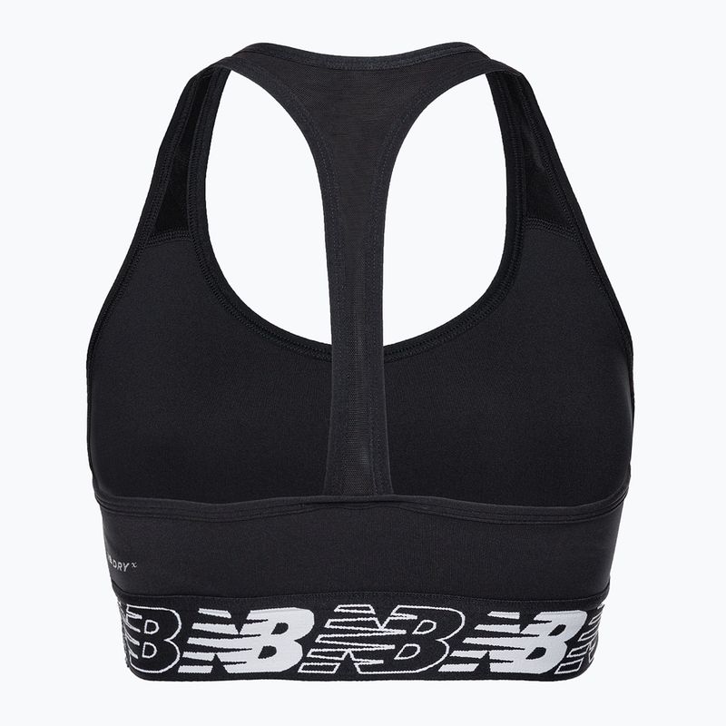 New Balance NB Pace Bra 3.0 sutien fitness negru NBWB11034 7