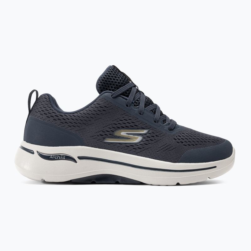 Încălțăminte pentru bărbați SKECHERS Go Walk Arch Fit Idyllic navy/white/gold 2
